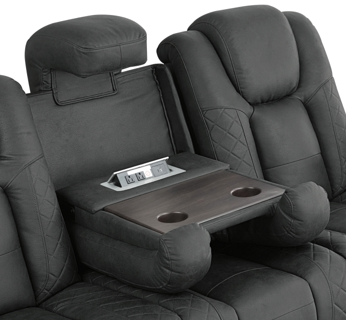 Double Power Reclining Sofa