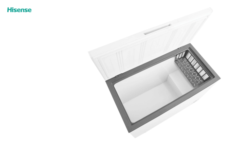 Hisense White 10.5 cu.ft. Garage Ready, Convertible Chest Freezer - FC110C7AWD