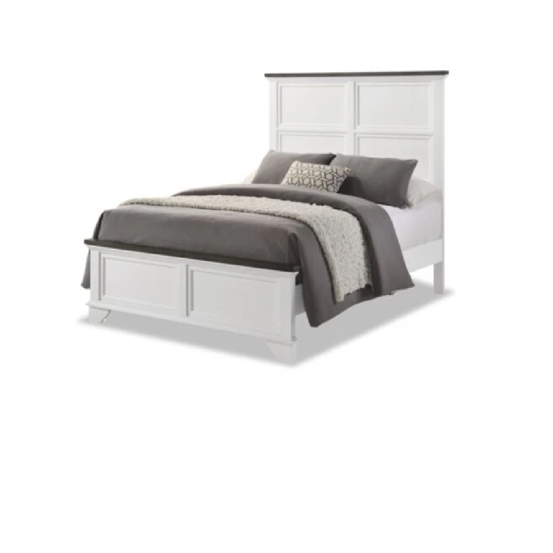 Abigail 6-Piece King Bedroom Package - White and Grey