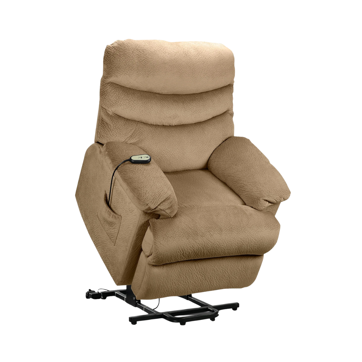 Bradey Power Lift Recliner - Camel