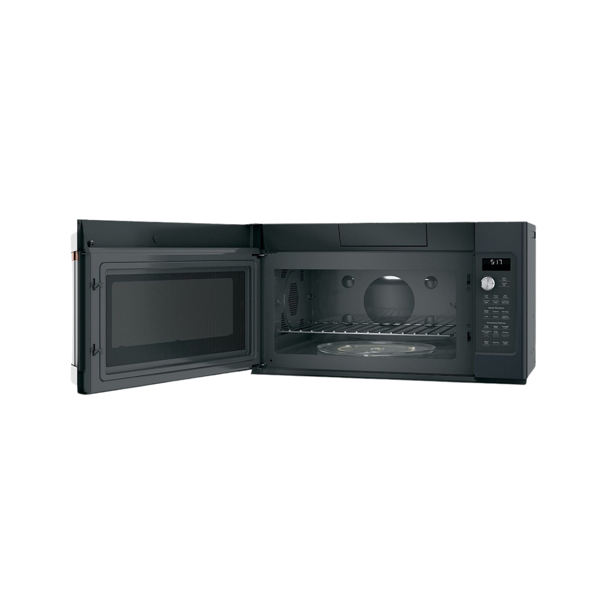 Cafe Black 30" Over the Range Microwave (1.7 cu. ft.) CVM517P3MD1