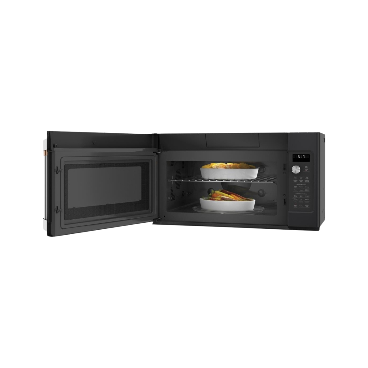 Cafe Black 30" Over the Range Microwave (1.7 cu. ft.) CVM517P3MD1