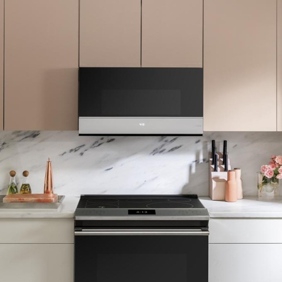 Cafe Black 30" Over the Range Microwave (2.1 cu. ft.)  - CVM721M2NCS5