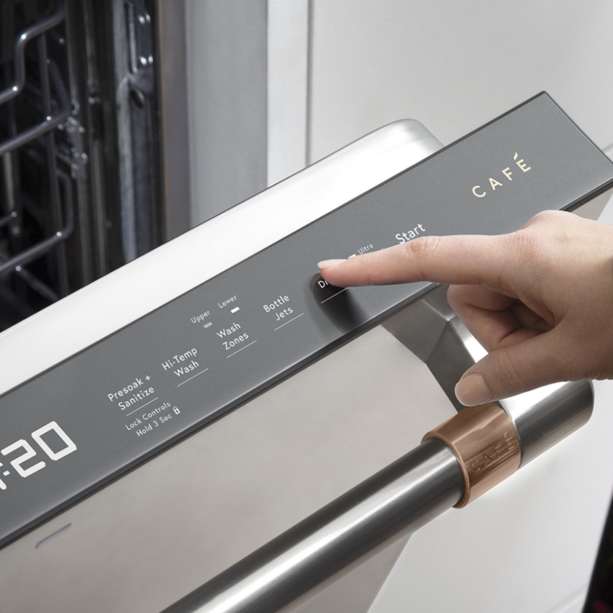 Cafe Stainless Steel 24" Dishwasher (45 dB) - CDT845P2NS1