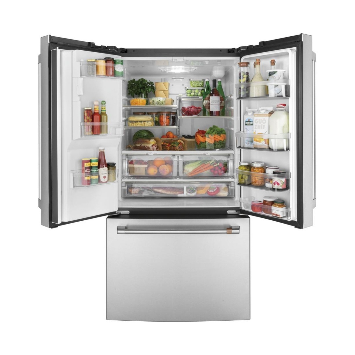 Cafe Stainless Steel 36" French Door Refrigerator (25.6 cu. ft.) - CFE26KP2NS1