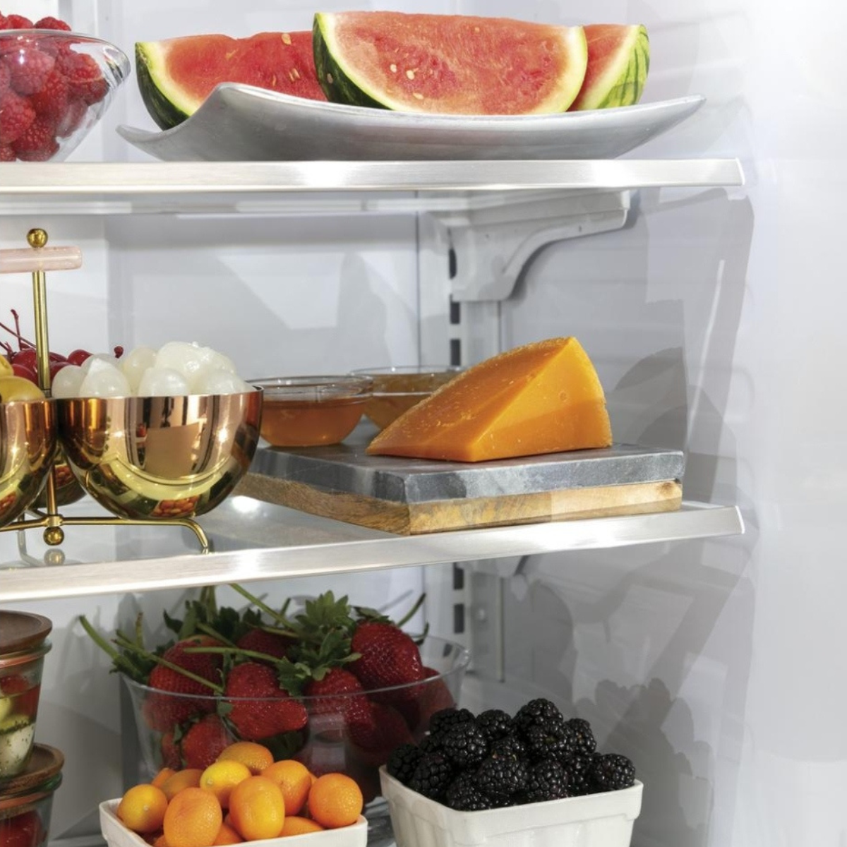 Cafe Stainless Steel 36" French Door Refrigerator (25.6 cu. ft.) - CFE26KP2NS1