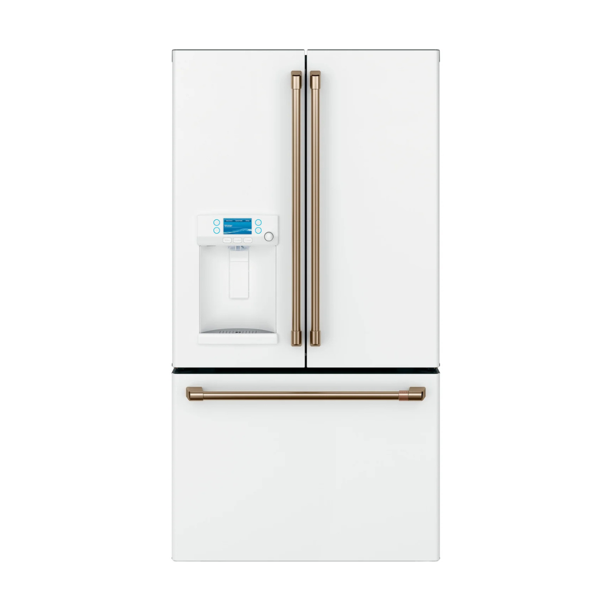 Café Matte White 36" Counter-Depth French-Door Refrigerator with Hot Water Dispenser (22.2 Cu. Ft.) - CYE22TP4MW2