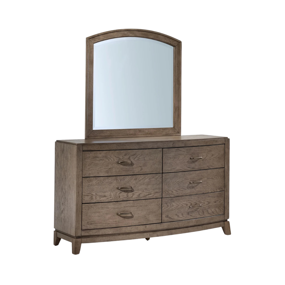 Camelot Mirror - Burnished Beige