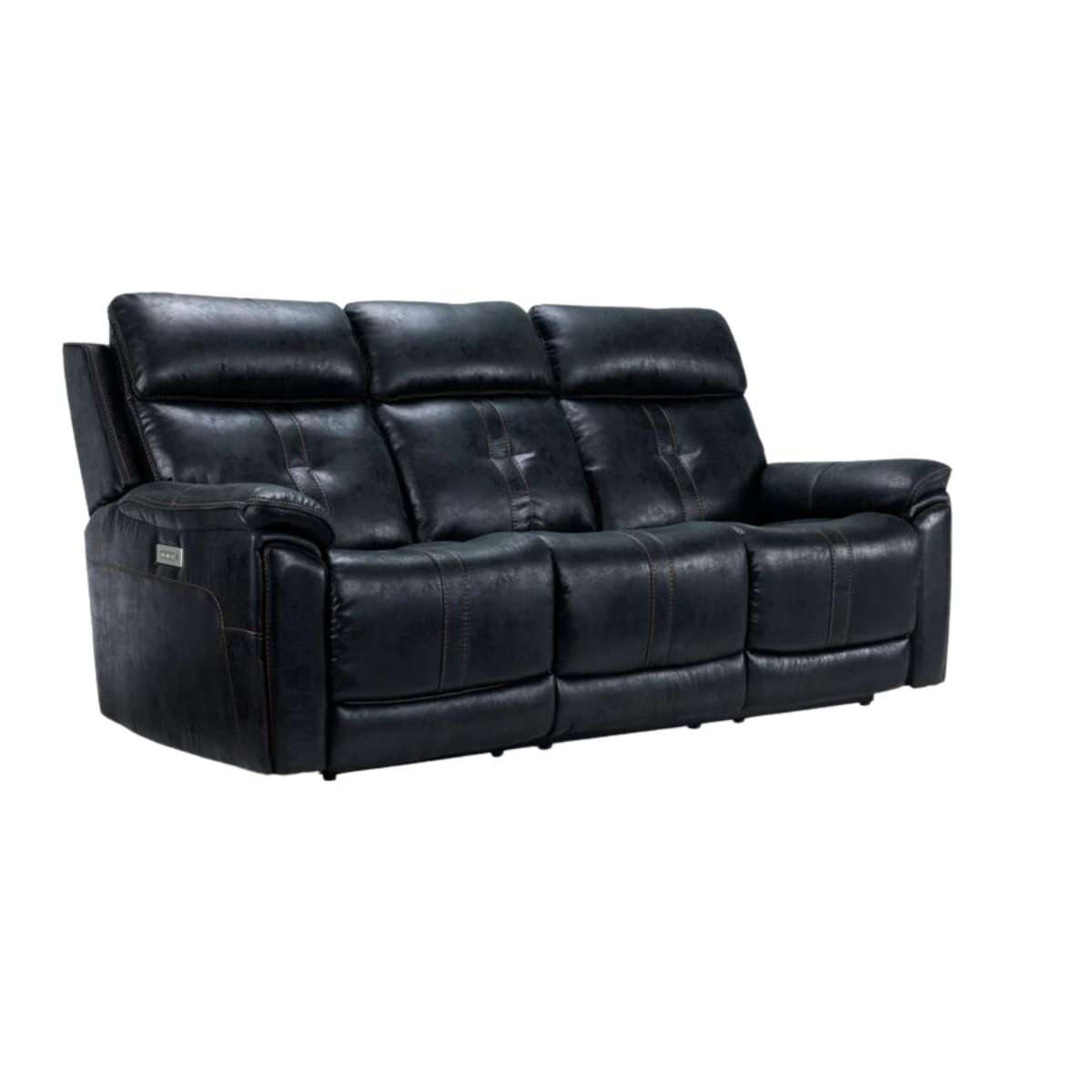 Franco Triple Power Reclining Sofa with Multimedia system - Eclipse