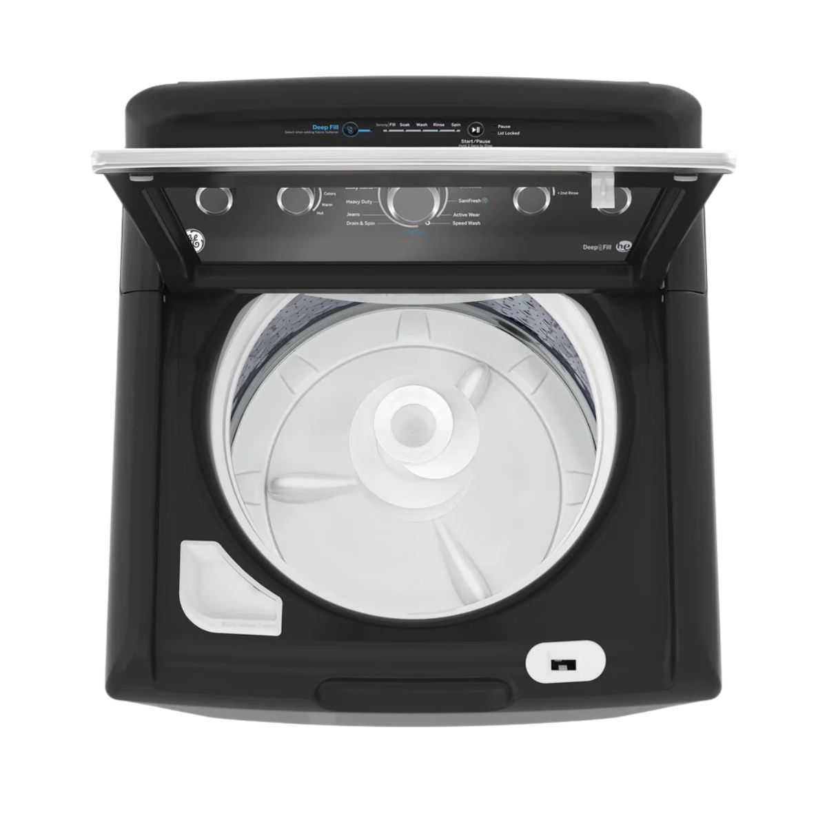 GE Diamond Grey Top Load Washer (4.9 Cu. Ft.) - GTW491BMRDG