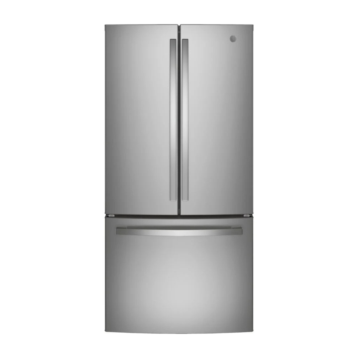 GE Fingerprint Resistant 33" Counter-Depth French-Door Refrigerator (18.6 Cu.Ft.)- GWE19JYLFS