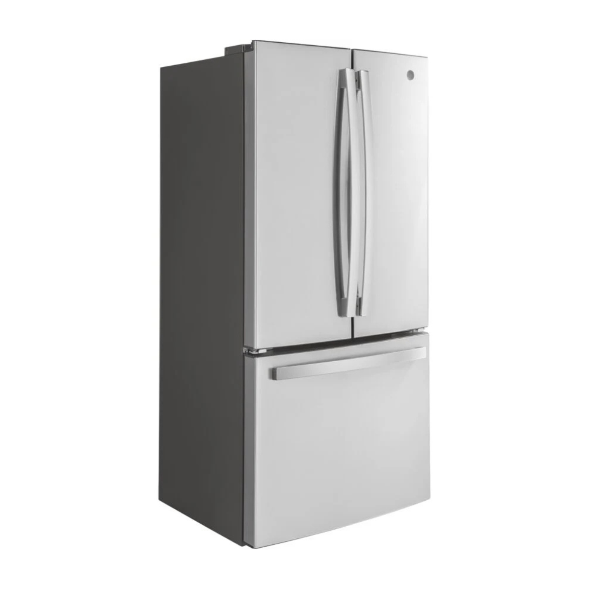 GE Fingerprint Resistant 33" Counter-Depth French-Door Refrigerator (18.6 Cu.Ft.)- GWE19JYLFS