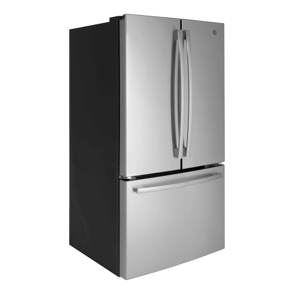GE Fingerprint Resistant Stainlees Steel French-Door Refrigerator (26.7 Cu. Ft.) - GNE27JYMFS