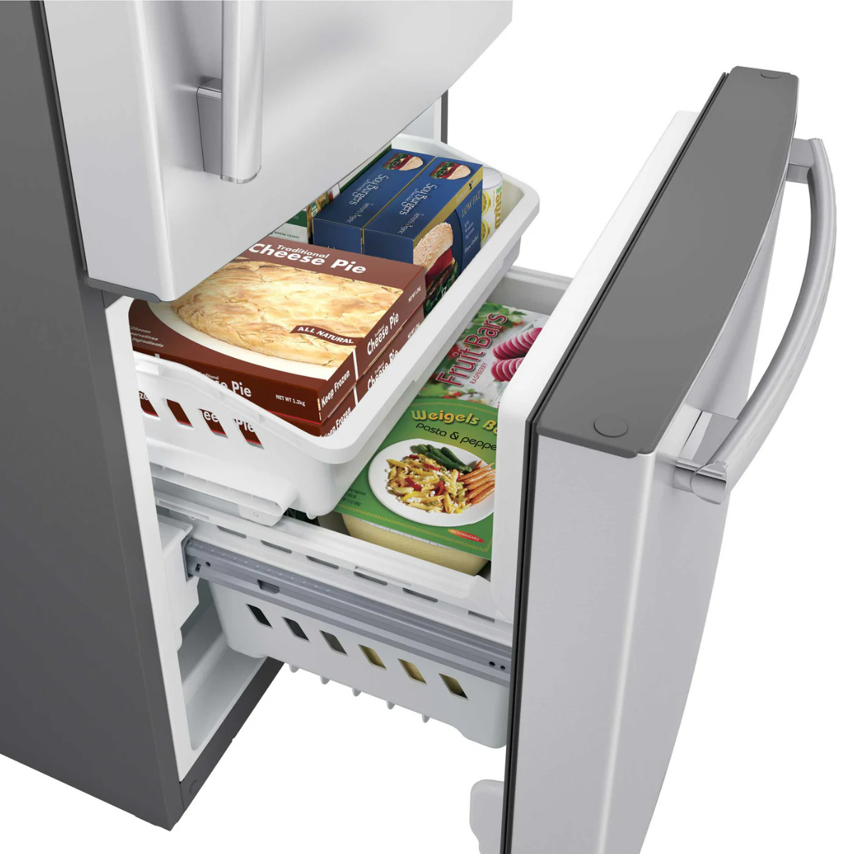 GE Fingerprint Resistant Stainless 30" Bottom-Mount Refrigerator (20.9 cu ft) - GDE21DYRKFS