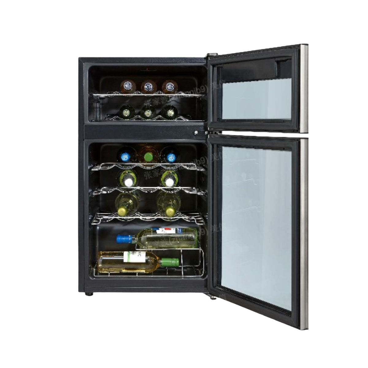 GE Profile 19" Wine Bottle Capacity Wine Chiller Stainless Steel (3.1 Cu.Ft.) - PXR03FLMFSC