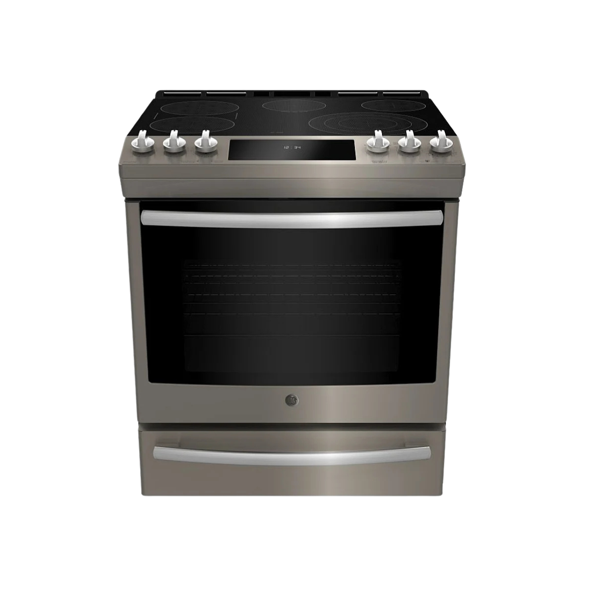 GE Profile 30" Slide-In Self-Clean Electric Range (6.3 cu. ft.) - PCS940EMES