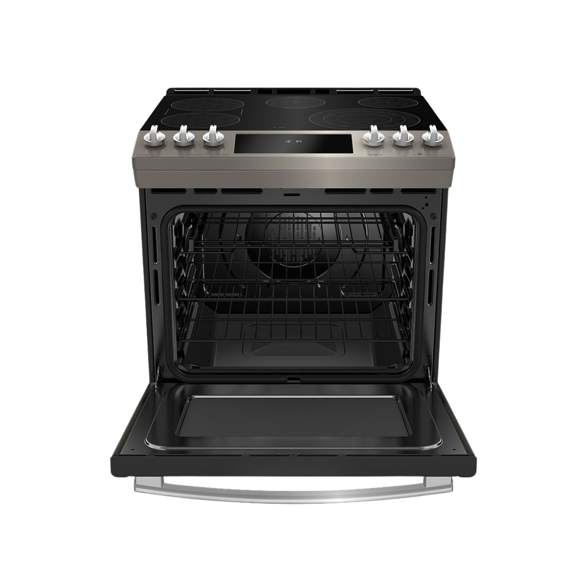 GE Profile 30" Slide-In Self-Clean Electric Range (6.3 cu. ft.) - PCS940EMES
