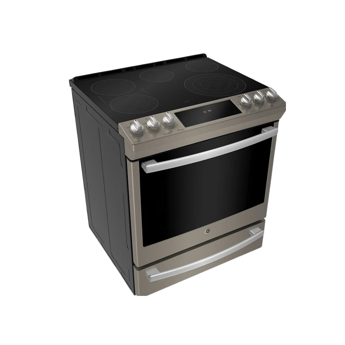 GE Profile 30" Slide-In Self-Clean Electric Range (6.3 cu. ft.) - PCS940EMES
