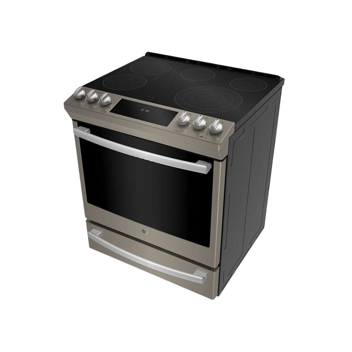 GE Profile 30" Slide-In Self-Clean Electric Range (6.3 cu. ft.) - PCS940EMES