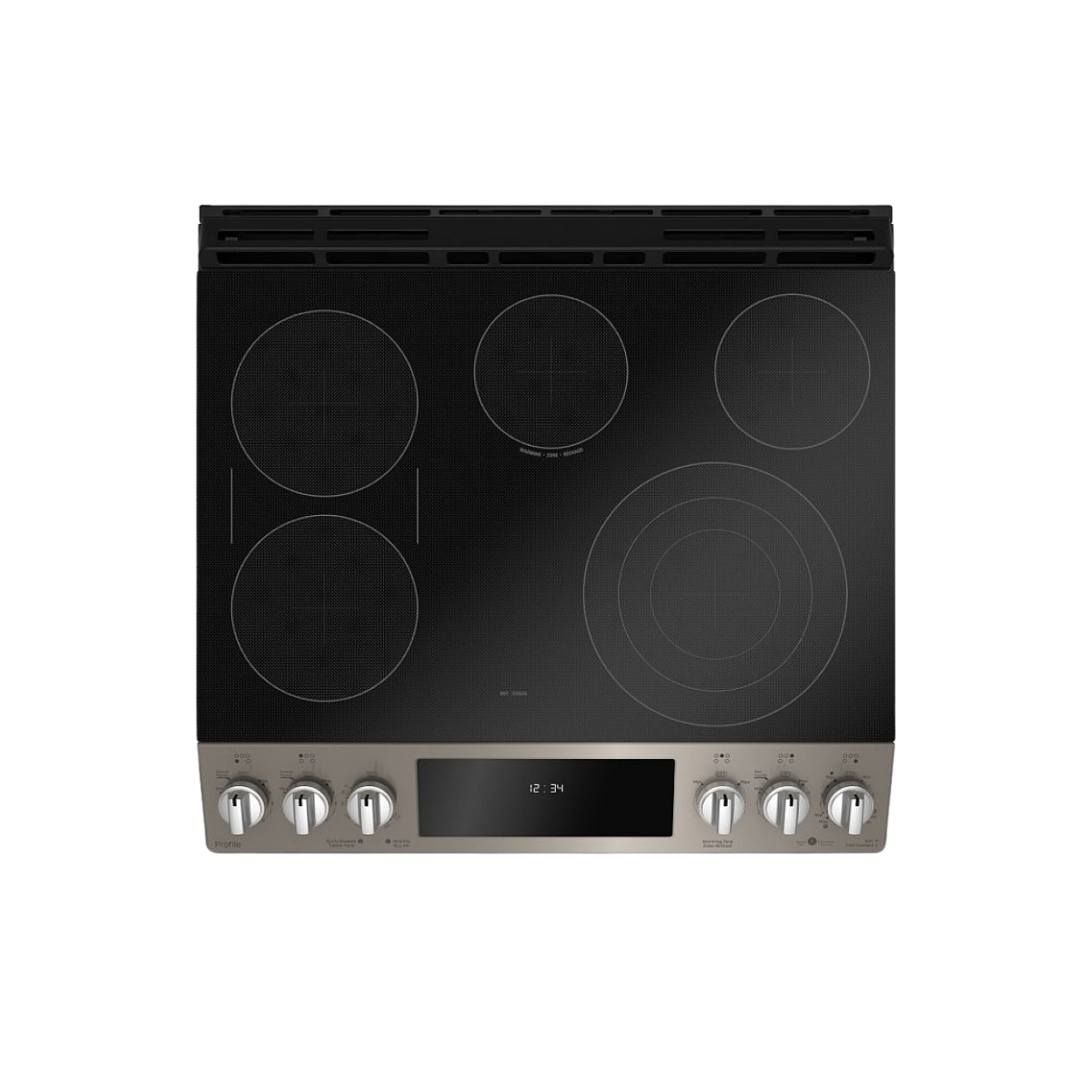 GE Profile 30" Slide-In Self-Clean Electric Range (6.3 cu. ft.) - PCS940EMES