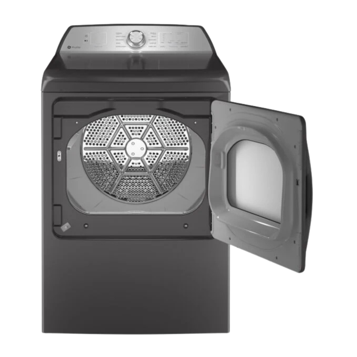 GE Profile Diamond Grey Electric Dryer (7.4 cu. ft.) - PTD60EBMRDG