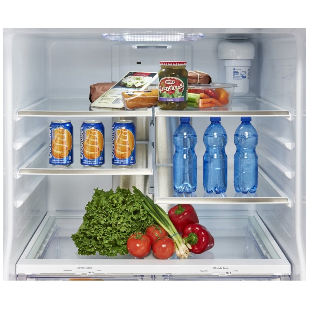 GE Profile French Door Refrigerator 33" ENERGY STAR Certified (24.8 Cu.Ft.) - PNE25NMLKES
