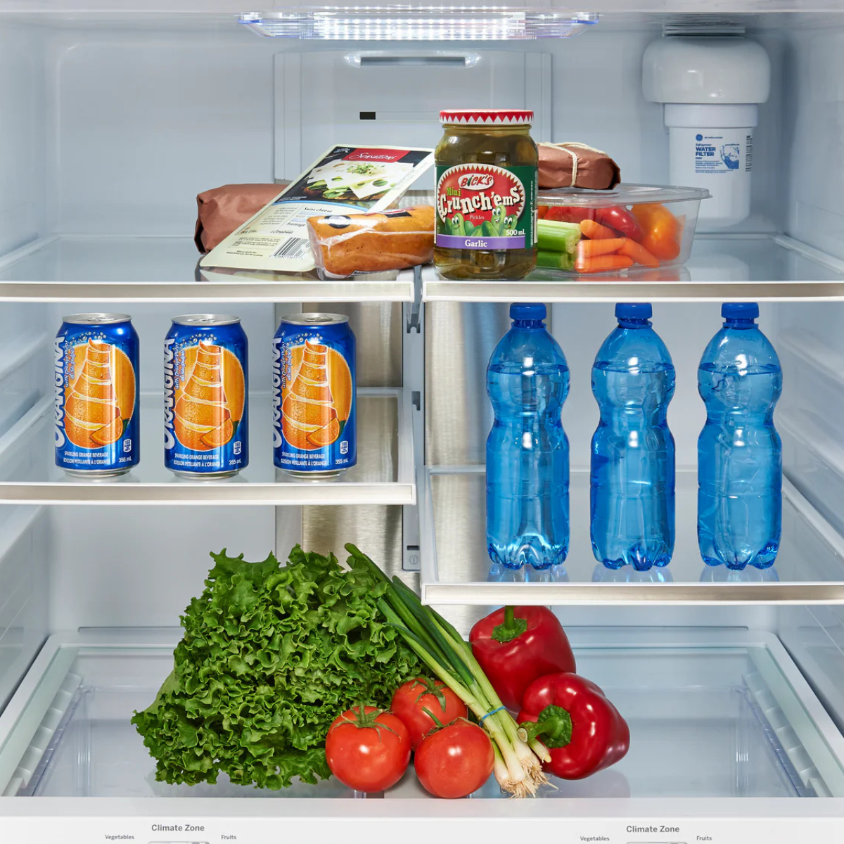 GE Profile Series Slate French Door Refrigerator (20.8 Cu. Ft) - PNE21NMLKES