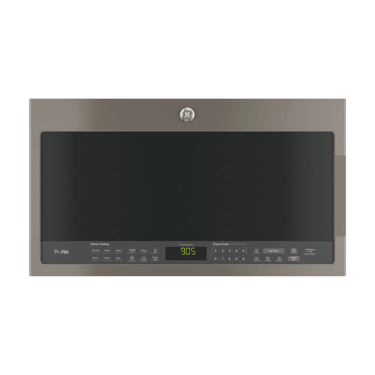 GE Profile Slate SpaceMaker Over-the-Range Microwave (2.1 Cu. Ft.) - PVM2188SLJC