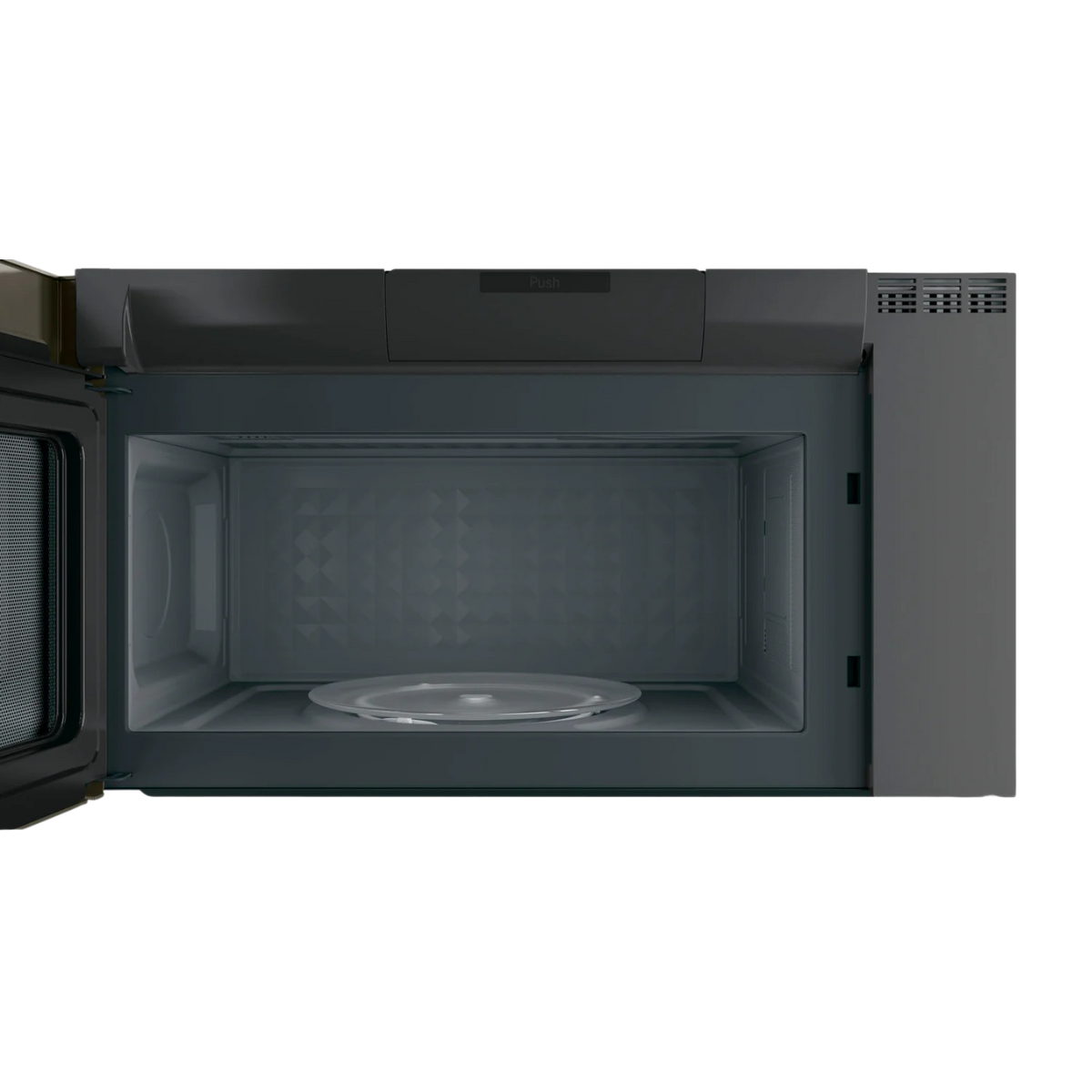 GE Profile Slate SpaceMaker Over-the-Range Microwave (2.1 Cu. Ft.) - PVM2188SLJC