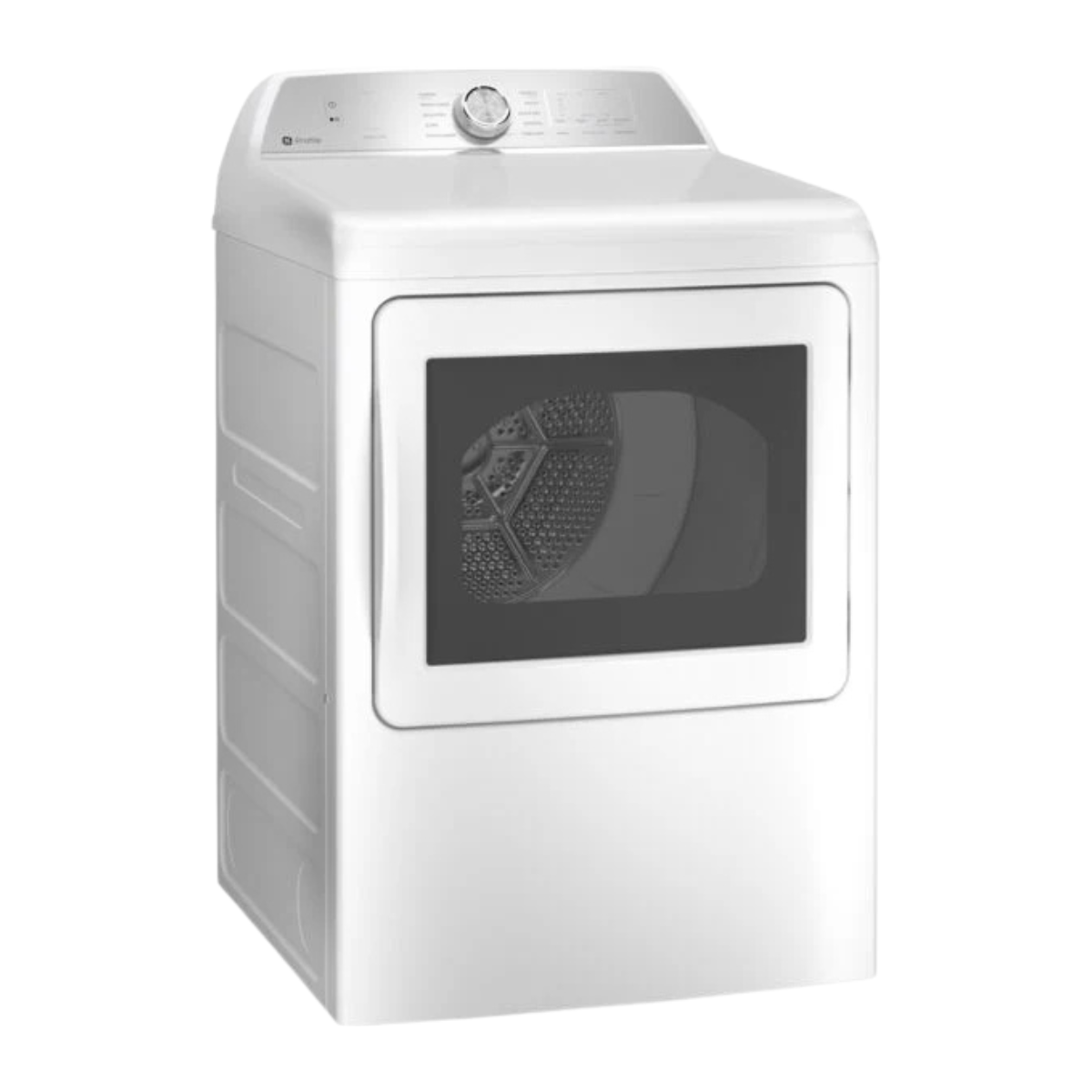 GE Profile White Electric Dryer (7.4 cu. ft.) - PTD60EBMRWS