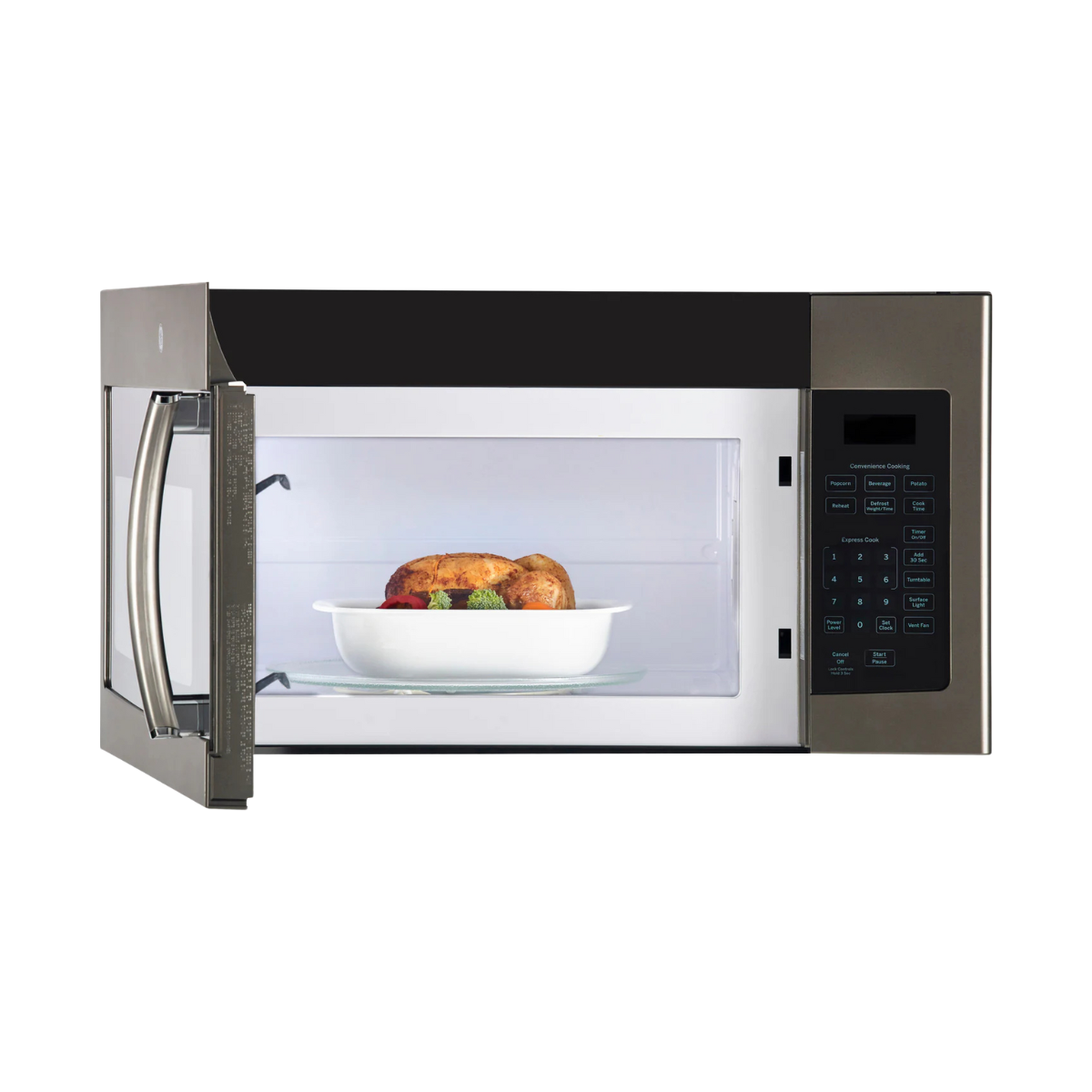 GE Slate Over-the-Range Microwave (1.6 Cu. Ft.) - JVM1635SLJC