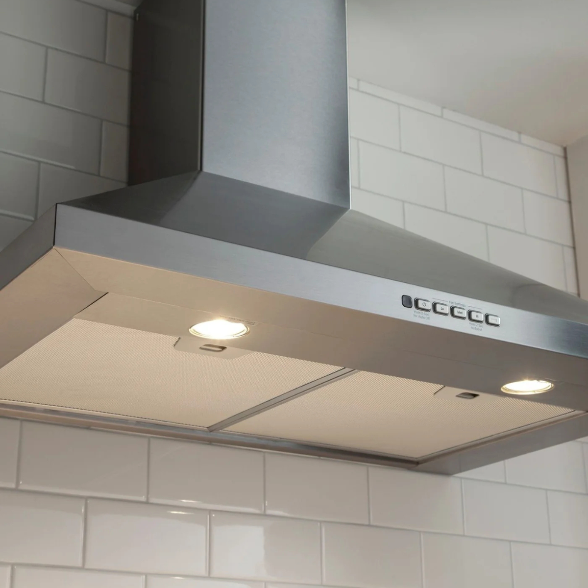 GE Stainless Steel 30" 350 CFM Wall-Mount Range Hood - JVW5301SJSSC