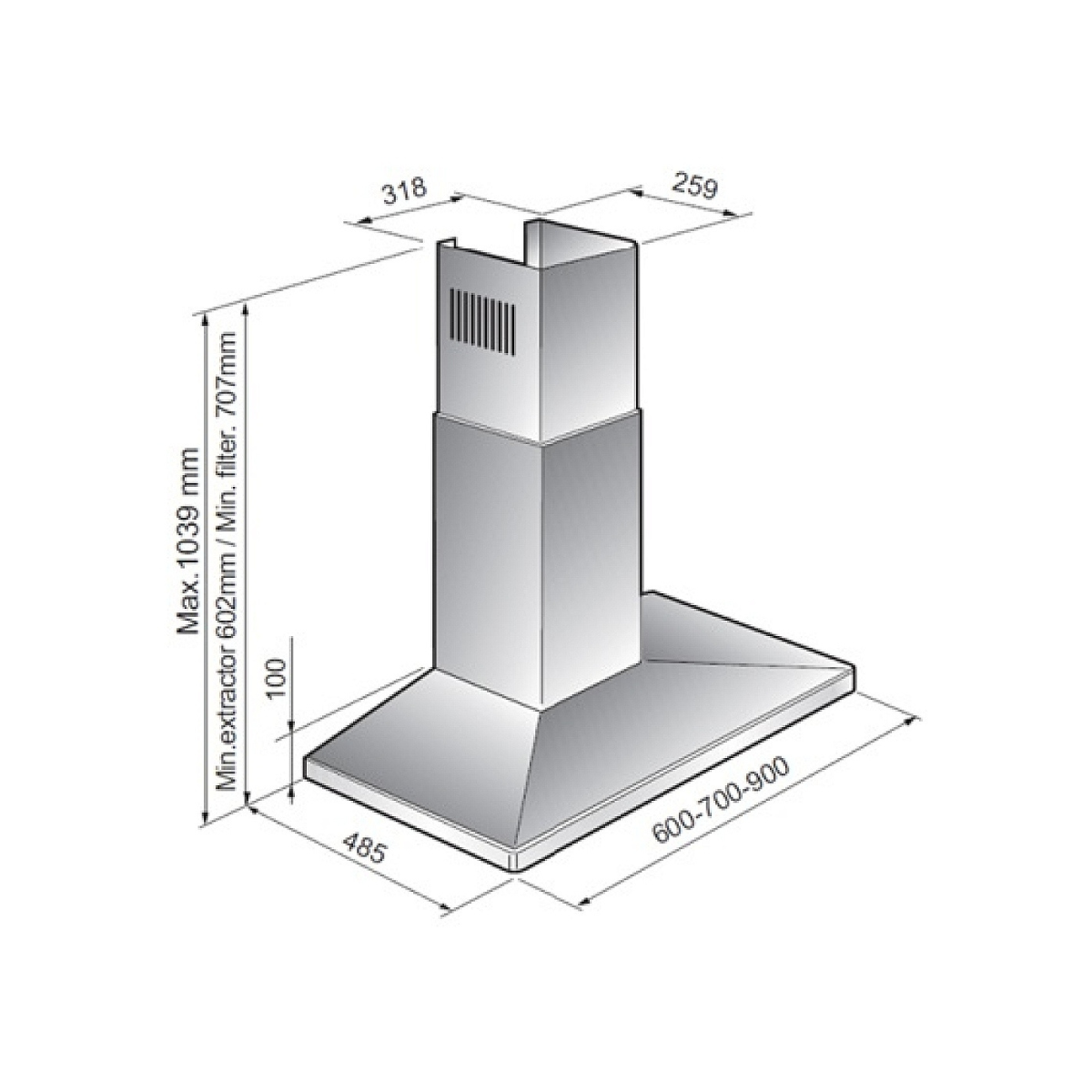 GE Stainless Steel 30" Profile Range Hood - PVWT930SSV