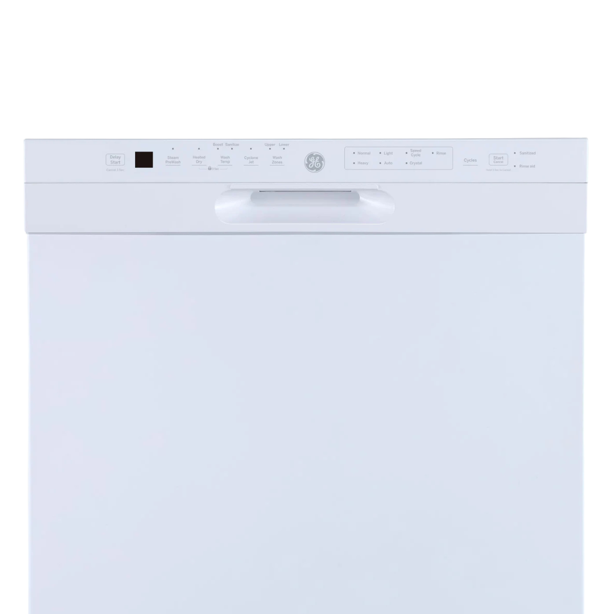 GE White 24" Built-In Front Control Dishwasher - GBF655SGPWW