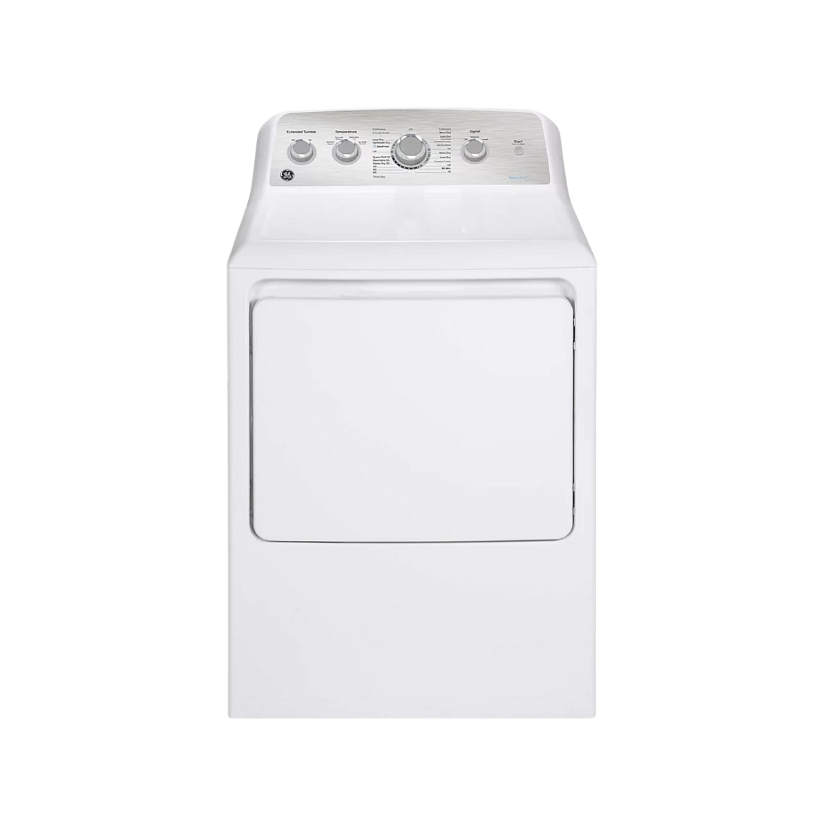 GE White Electric Dryer (7.2 cu.ft.) - GTD45EBMRWS