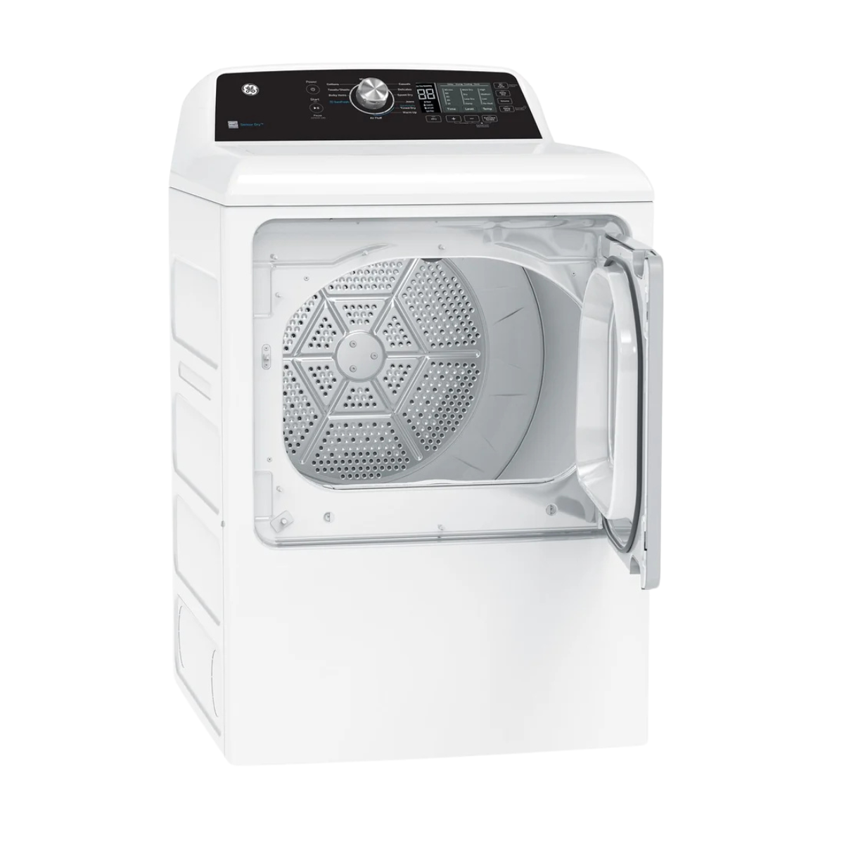 GE White Electric Dryer with SaniFresh Cycle (7.4 cu.ft.) - GTD68EBMRWS