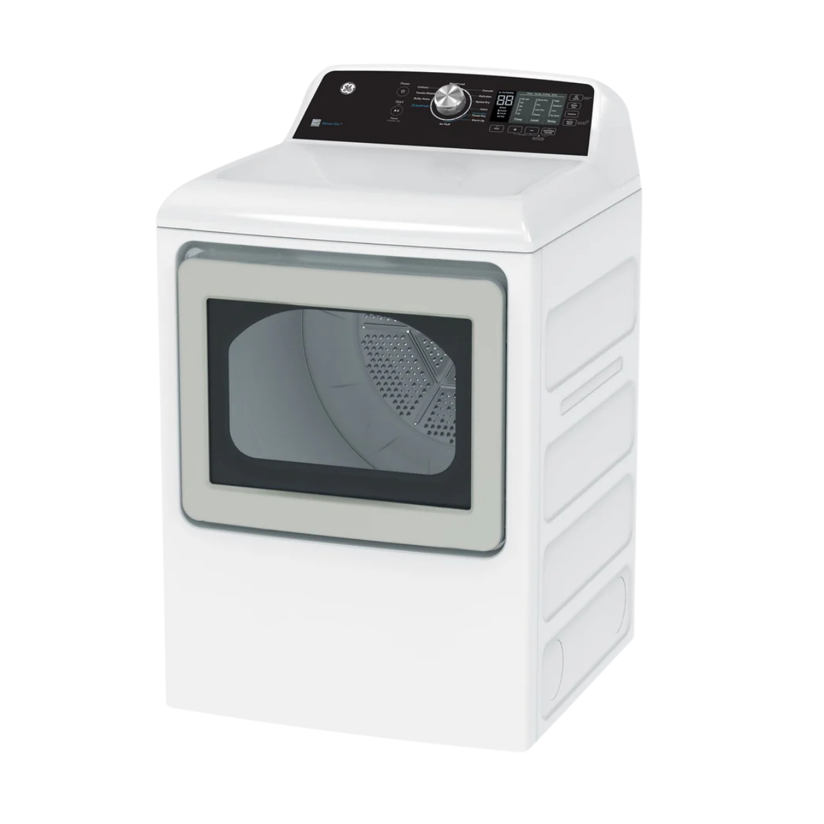 GE White Electric Dryer with SaniFresh Cycle (7.4 cu.ft.) - GTD68EBMRWS