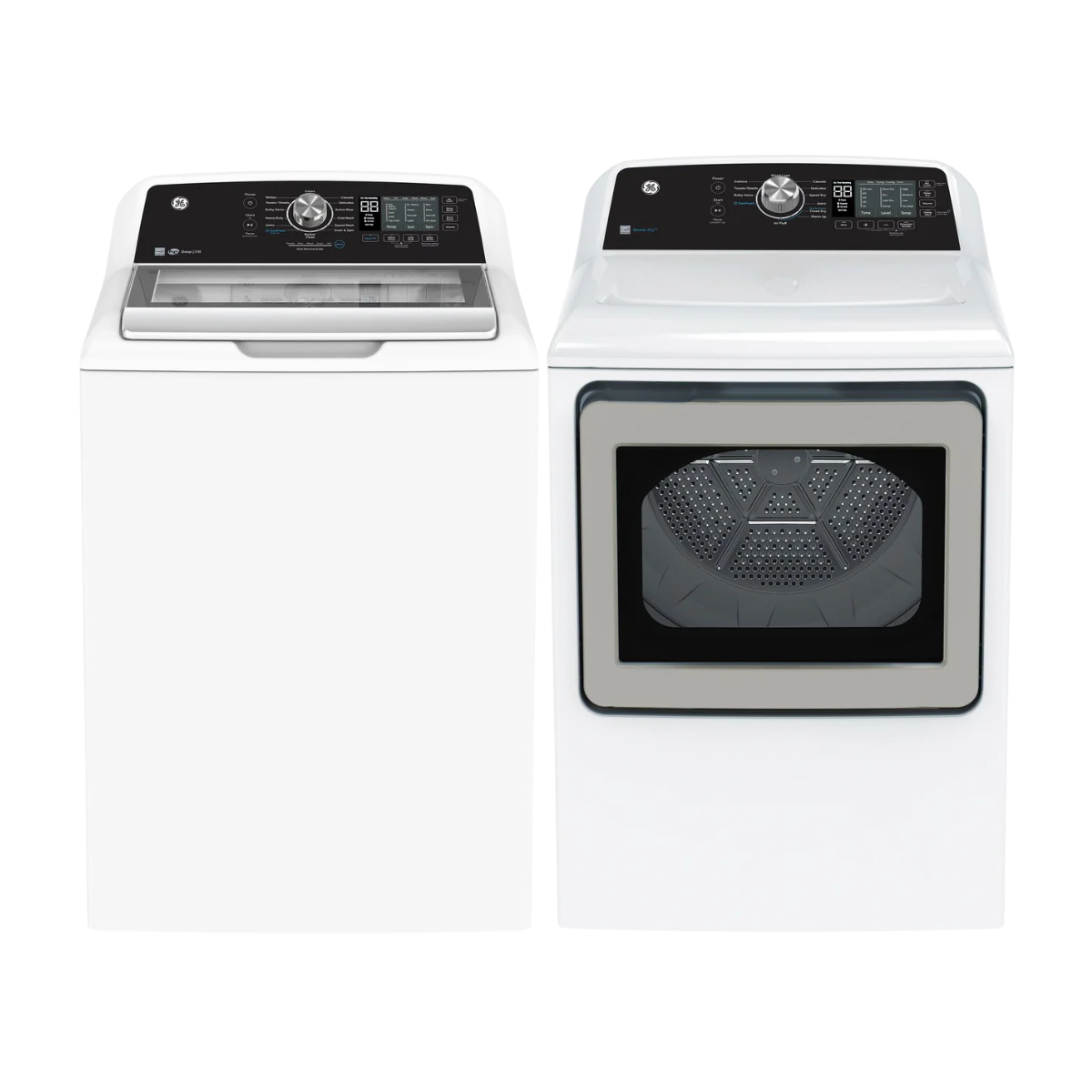 GE White Electric Dryer with SaniFresh Cycle (7.4 cu.ft.) - GTD68EBMRWS