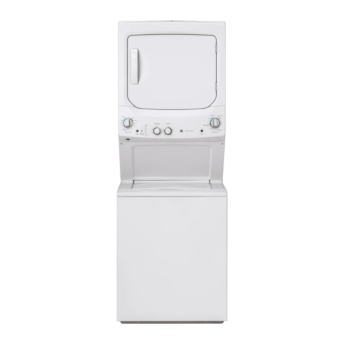 GE White Electric Laundry Centre - GUD27ESMMWW