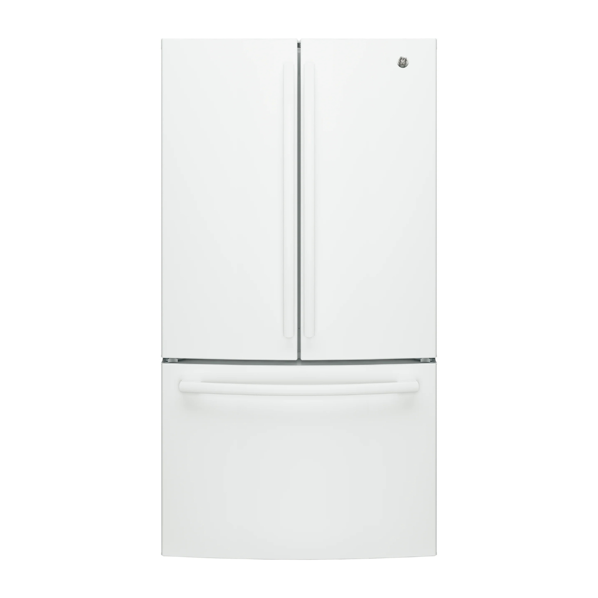 GE White French Door Refrigerator (27 Cu. Ft) - GNE27JGMWW