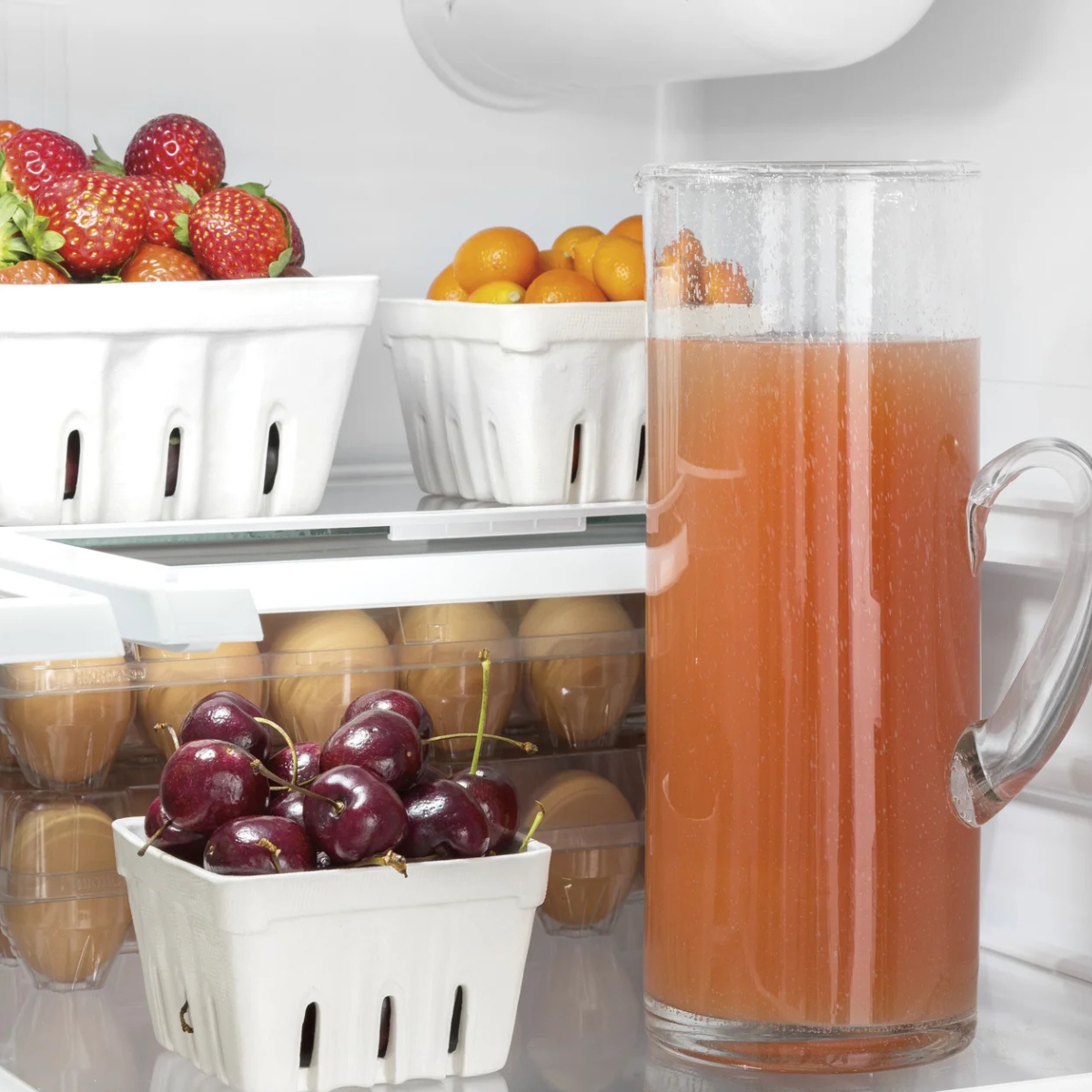 GE White French Door Refrigerator (27 Cu. Ft) - GNE27JGMWW