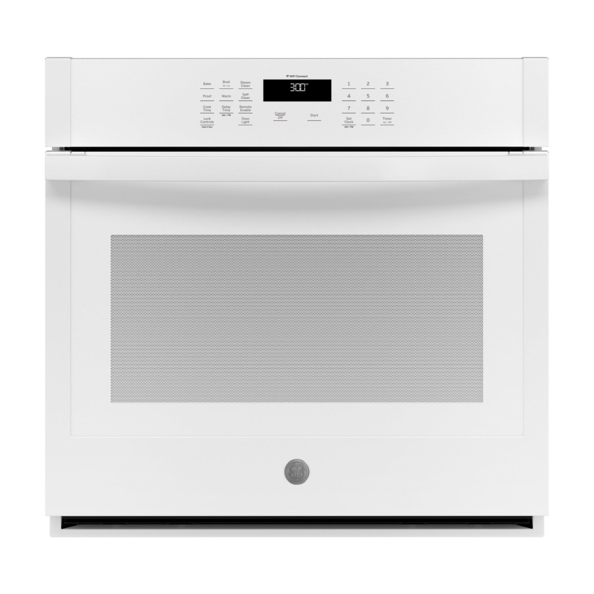 GE White Single Wall Oven (5.0 Cu.Ft.) - JTS3000DNWW