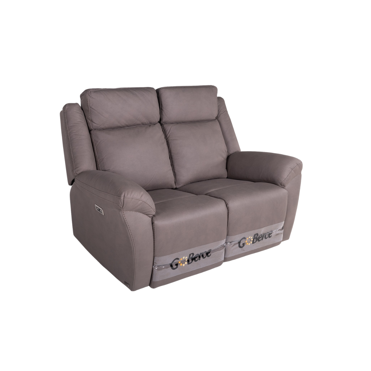 GoBerce Power Reclining Loveseat - Mocha