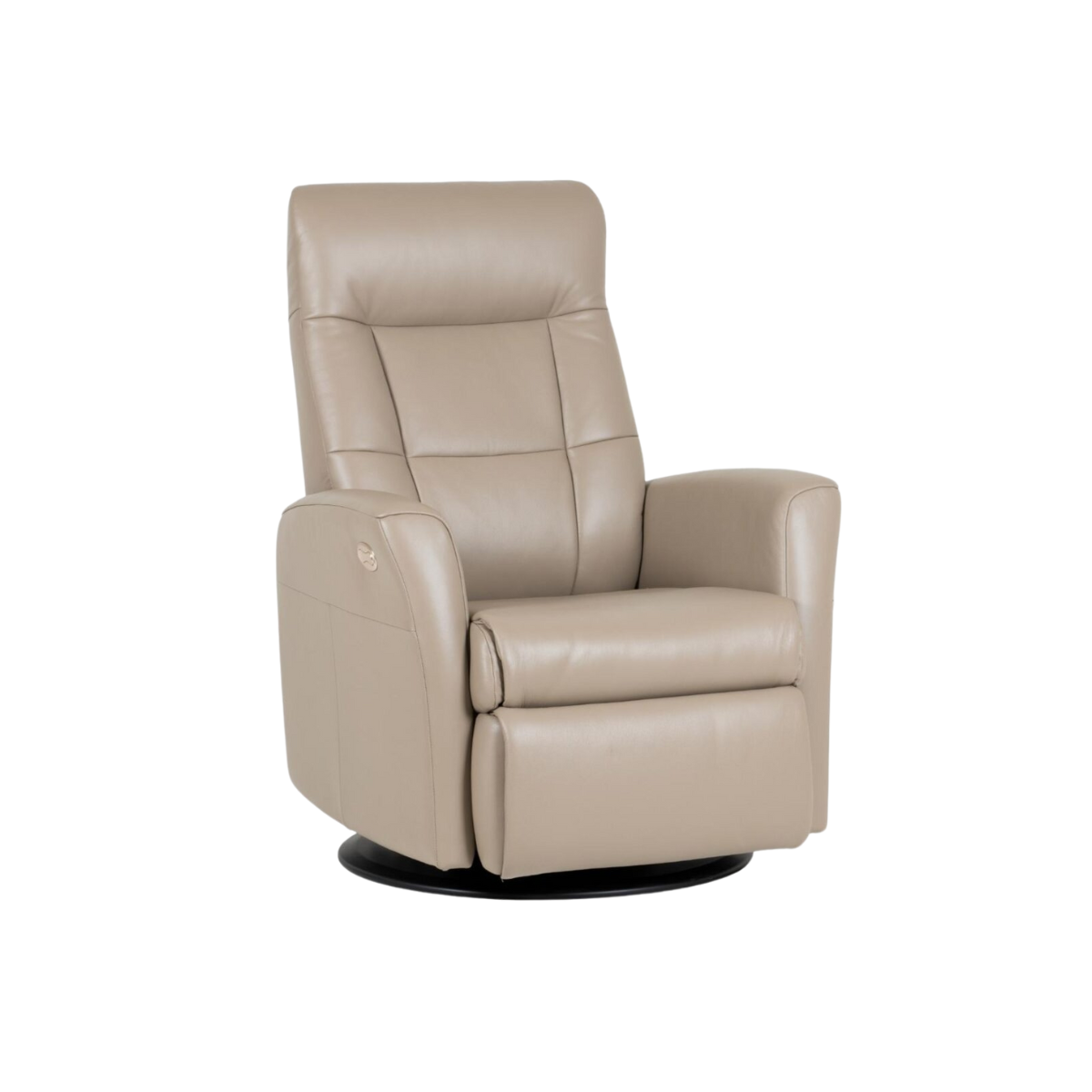 H2 Seating Mega Essenza Power Recliner -pebble