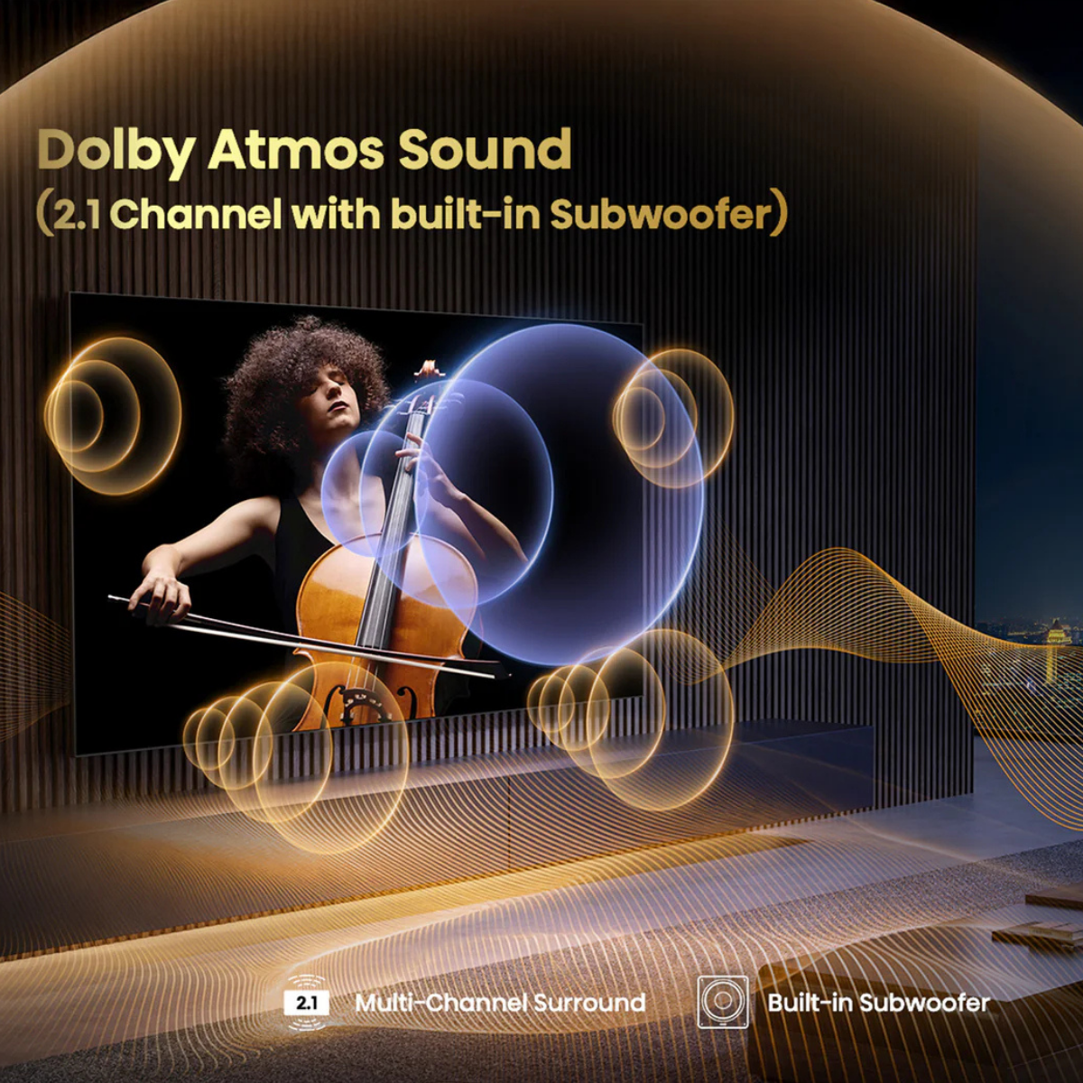 Hisense 65" 4K Smart Mini-LED QLED TV - 65U68QF