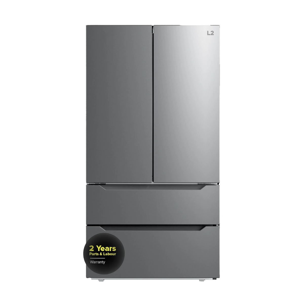 L2 Stainless Steel Counter-Depth French Door Refrigerator (22.48 Cu.Ft.) - LRQ23B4AST