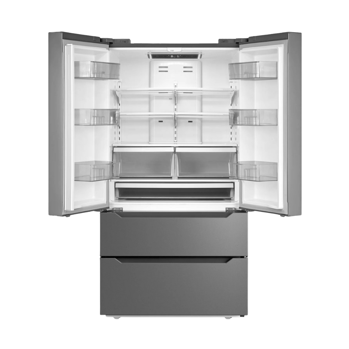 L2 Stainless Steel Counter-Depth French Door Refrigerator (22.48 Cu.Ft.) - LRQ23B4AST
