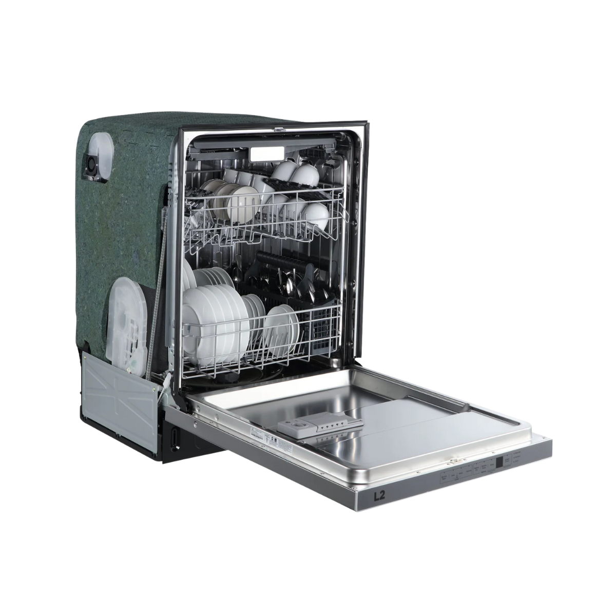 L2 Stainless Steel Smart Dishwasher with Sensor (52 dBA) - LDT24B12AST