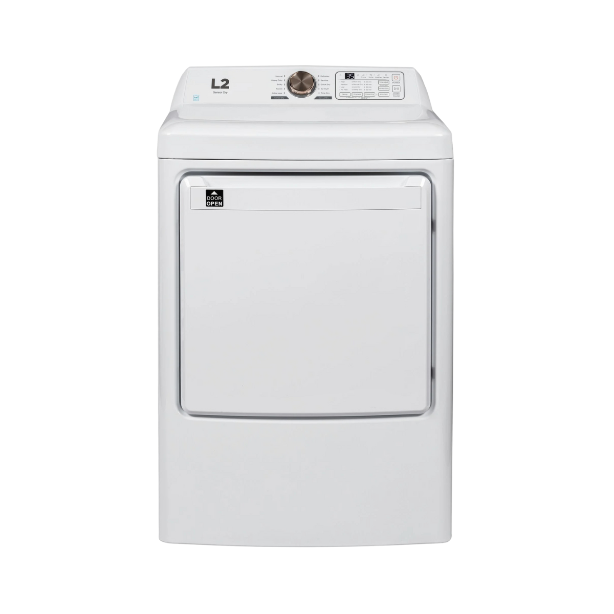 L2 White Electric Dryer (7.0 Cu.ft) - L2 White Electric Dryer (7.0 Cu.ft) - LE47A3AWW