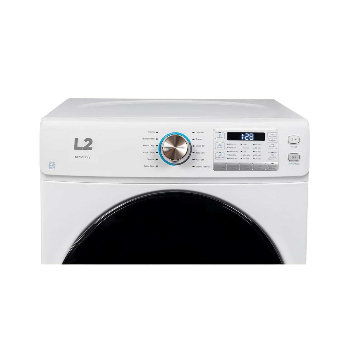 L2 White Electric Dryer (8.0 Cu. Ft) -  LE52N3AWW